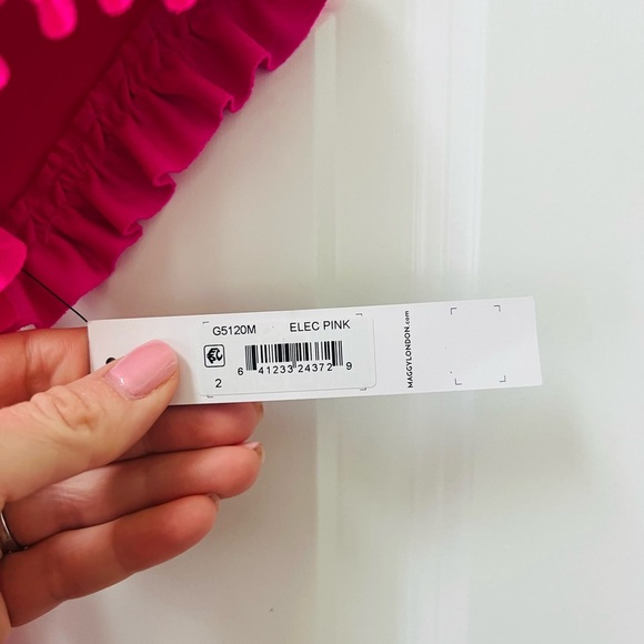 Nwt stunning fuscia Maggy London dress size 2 - Picture 4 of 7